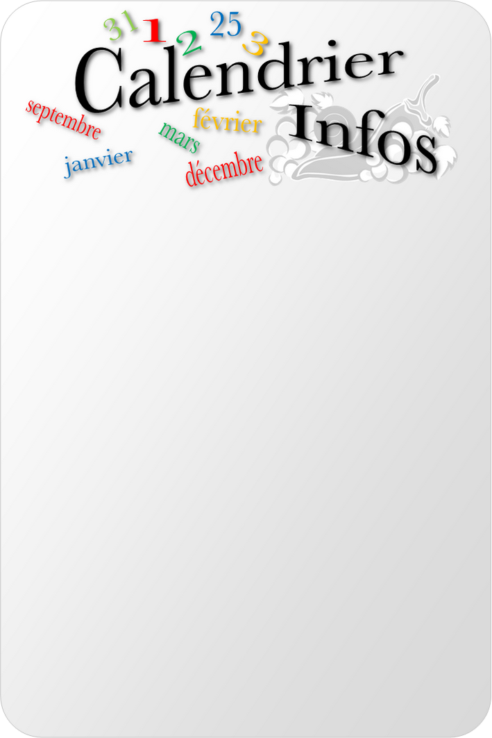 image calendrier