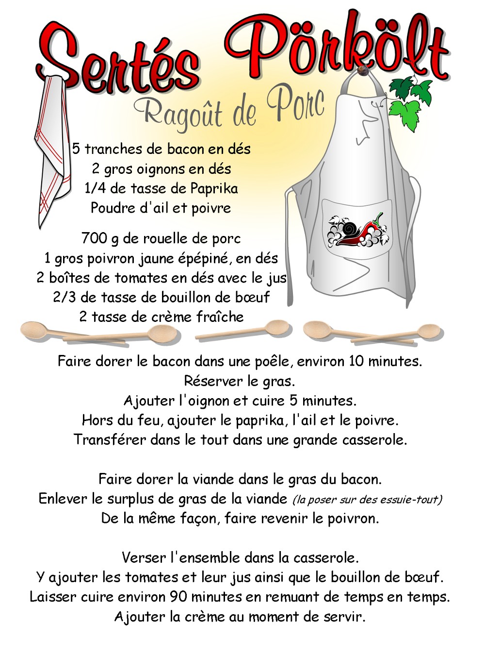 recette
