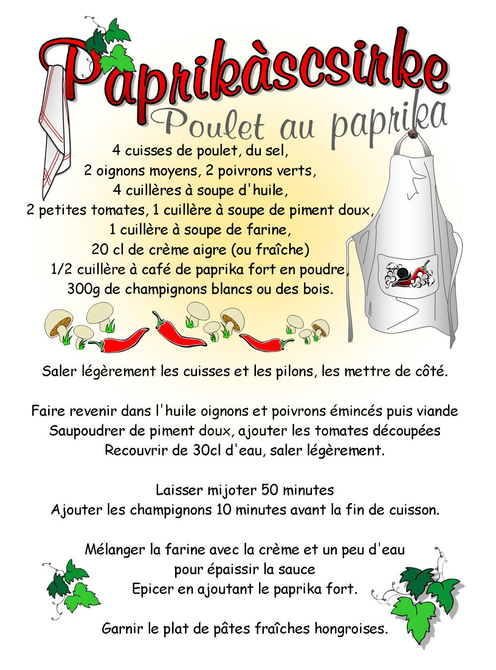recette