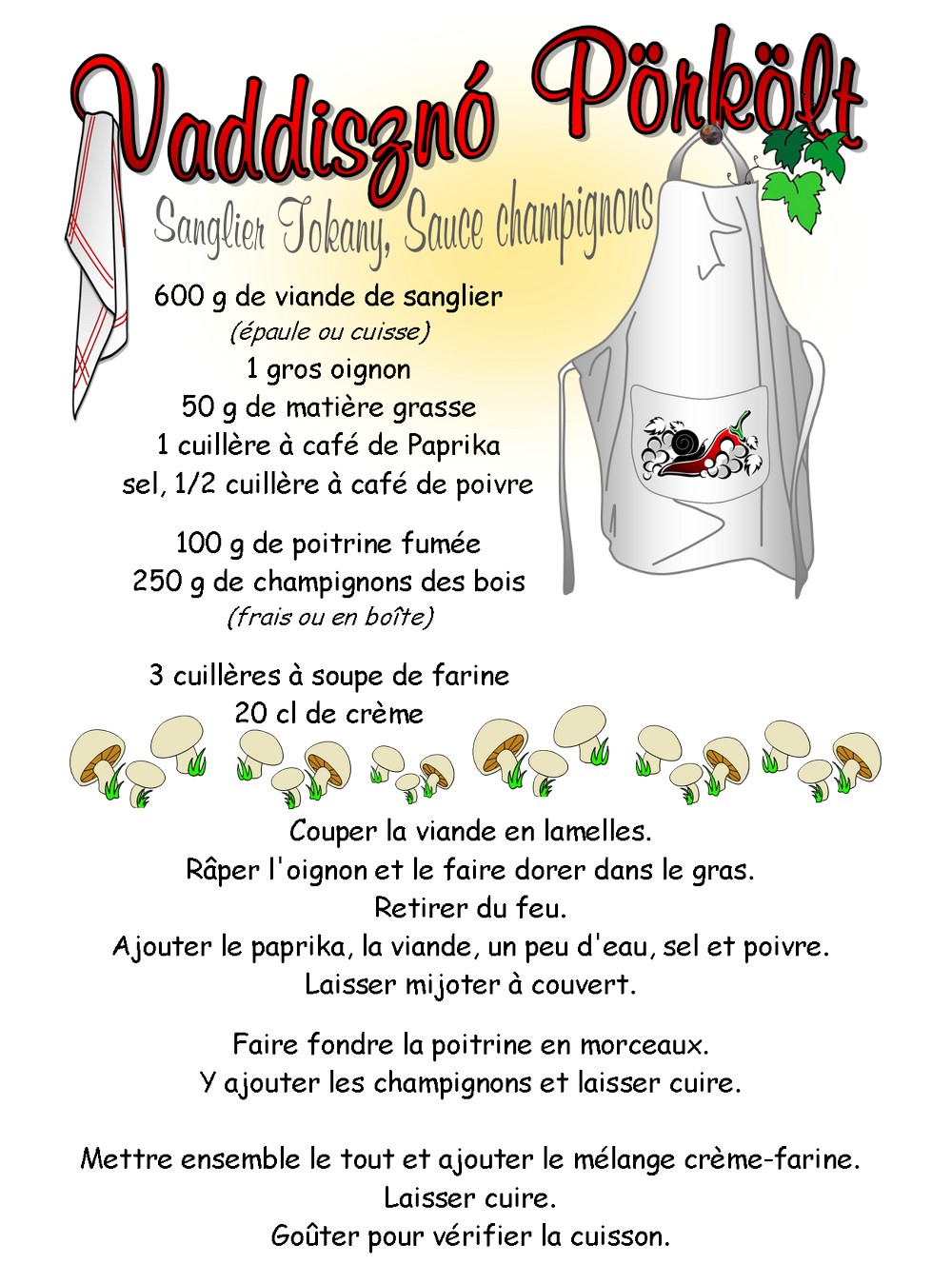 recette